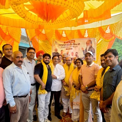 महाराजा रणजीत सिंह के बलिदान दिवस पर भाजपा ने लगाई छबील, उनके आदर्शों पर चलने का लिया संकल्प : राकेश राठौर