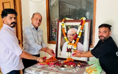 स्वर्गीय श्री यश जी की पुण्यतिथि पर राजिंदर बेरी ने अर्पित की श्रद्धांजलि