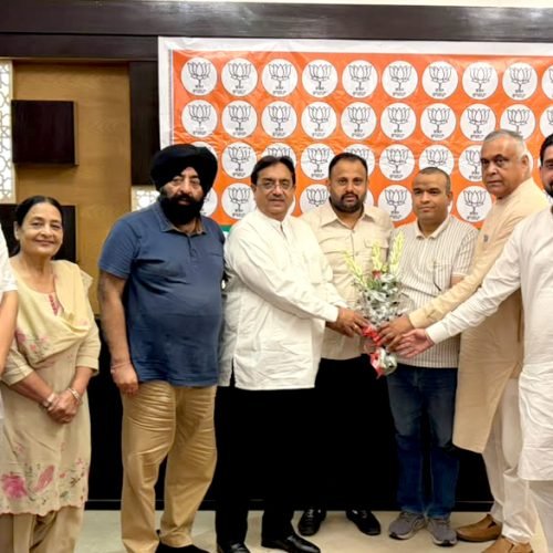 नवनियुक्त जिला अध्यक्ष अशोक सरीन हिक्की के सम्मान में भाजपा कोर ग्रुप की बैठक आयोजित