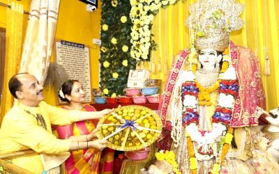सिद्ध मां बगलामुखी धाम में गूंजा महामाई का जयघोष, छप्पन भोग से सजा भव्य दरबार
