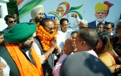 डॉ. अशोक कुमार मित्तल ने भाजपा सेवा संकल्प अभियान के तहत जालंधर में ₹1.50 करोड़ के विकास कार्यों का किया उद्घाटन