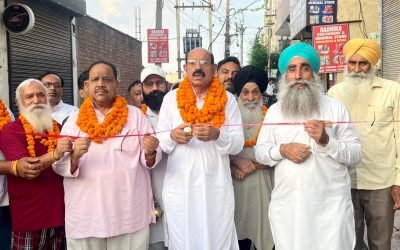 कैबिनेट मंत्री ने देओल नगर में 38 लाख रुपये की लागत वाले सड़कों के विकास कार्यों की शुरुआत की