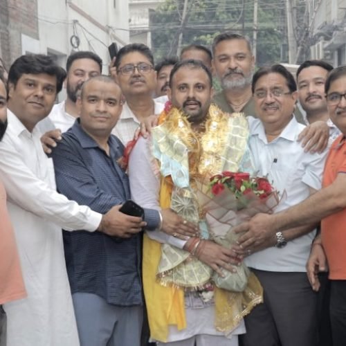 अशोक सरीन के अध्यक्ष बनते ही सैकड़ों बधाई देने वालों का लगा जमावड़ा