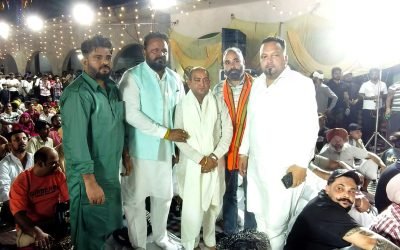 धार्मिक आस्था का परिचय:इंडस्ट्रियल एरिया स्थित बाबा रुलिया शाह जी के दरबार में नतमस्तक हुए अश्वनी अग्रवाल
