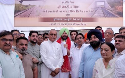 मोदी सरकार की जालंधर को बड़ी सौगात: गुरु नानकपुरा और गढ़ा रोड रेलवे फाटकों पर ओवरब्रिजों का शिलान्यास